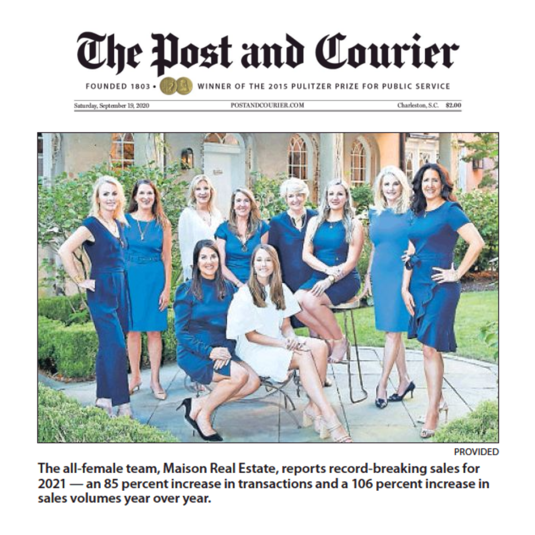The Post and Courier recognizes Maison's record year