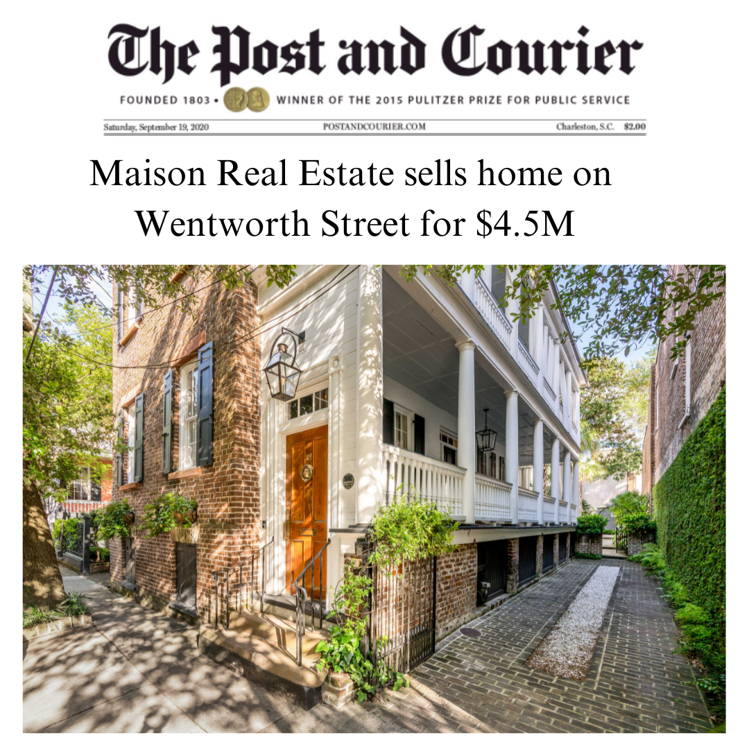 Maison Sells $4.5M Home in Ansonborough